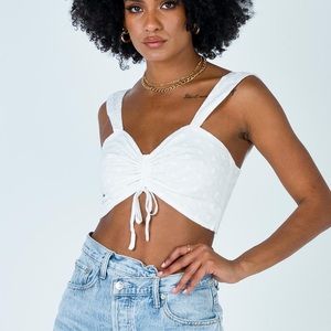 Princess Polly white bralette